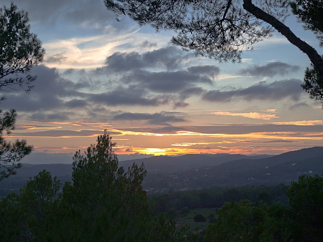 Vistes a la posta de sol