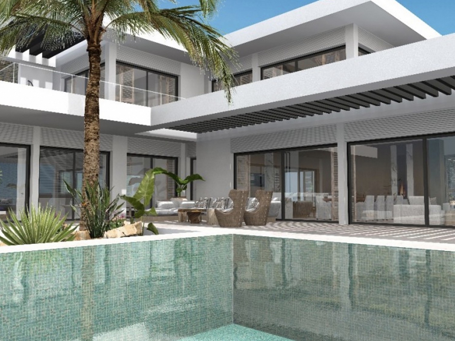 Новая строительная вилла на продажу в Бенахавис, Малага