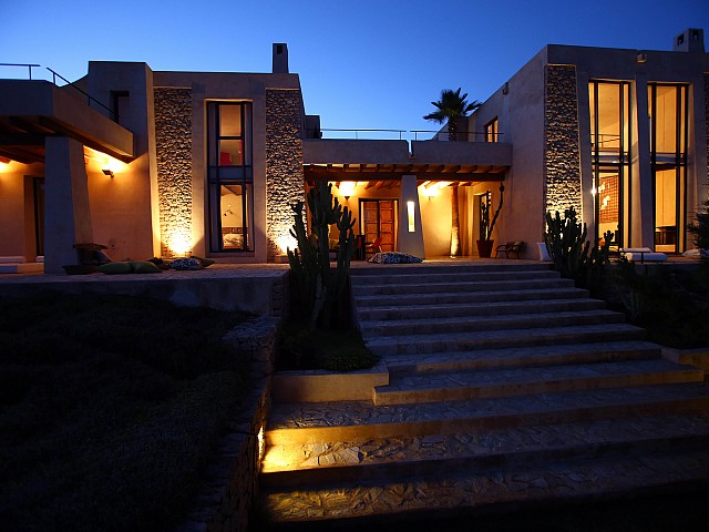 Iluminación de la casa