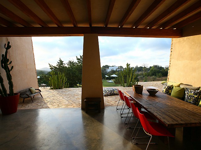 Comedor de verano exterior 