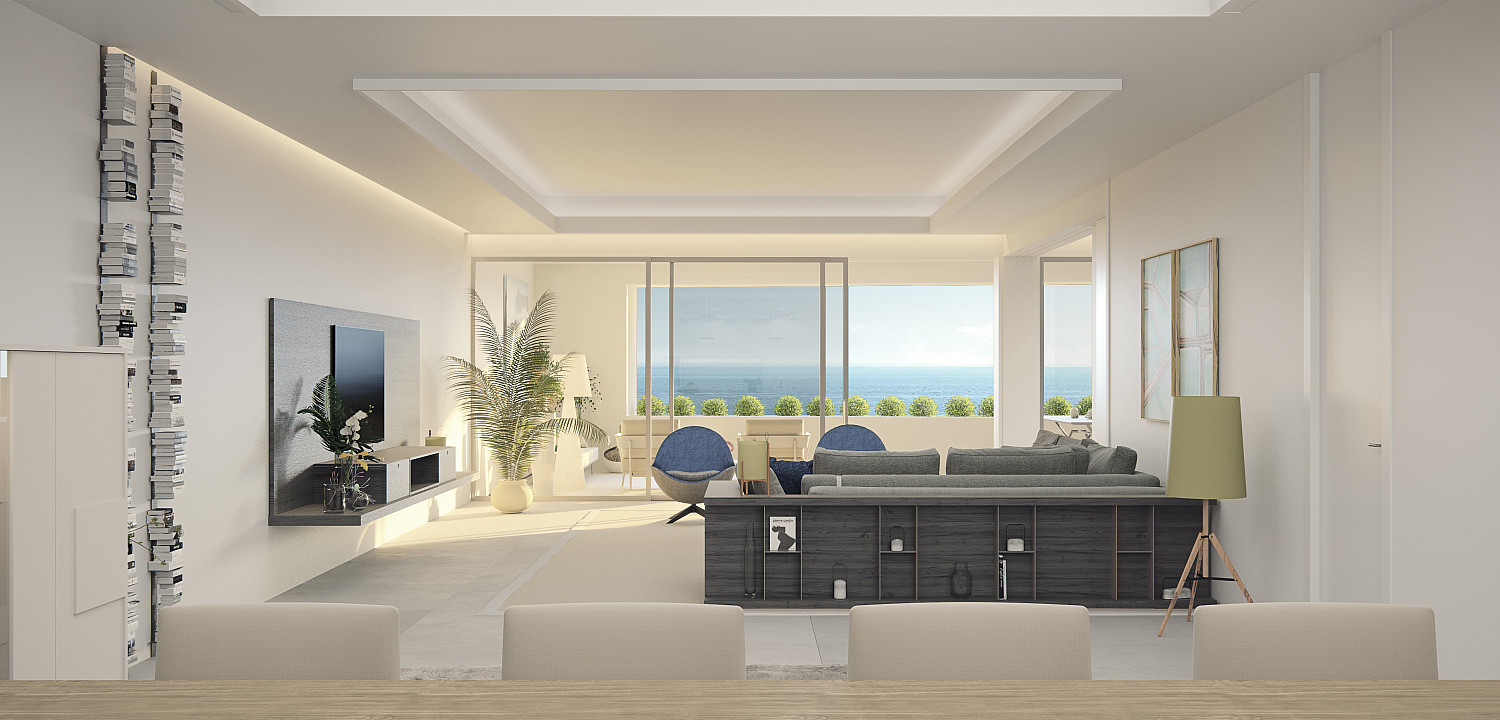 Новые Front Line Beach Квартиры на Продажу в Эстепоне, Малага