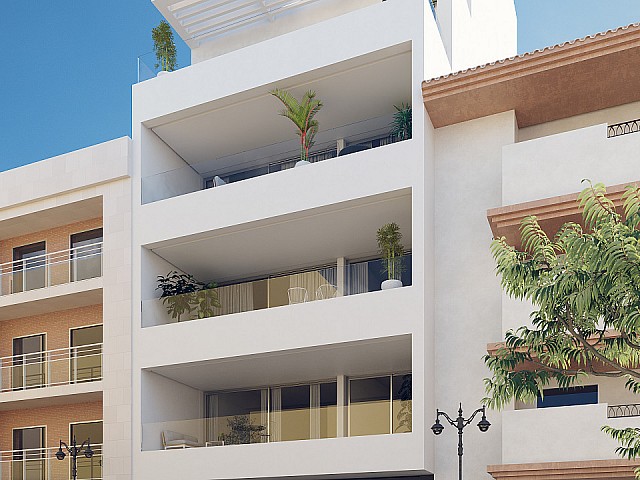 Apartamentos en Primera Linea de Mar de Obra Nueva 