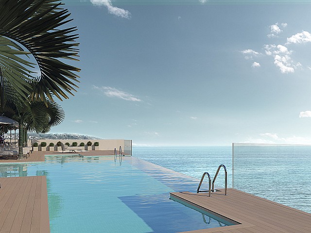Neue Front Line Beach Apartments zum Verkauf in Estepona, Malaga