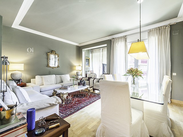 Precioso piso en venta para entrar a vivir en Les Corts, Barcelona.