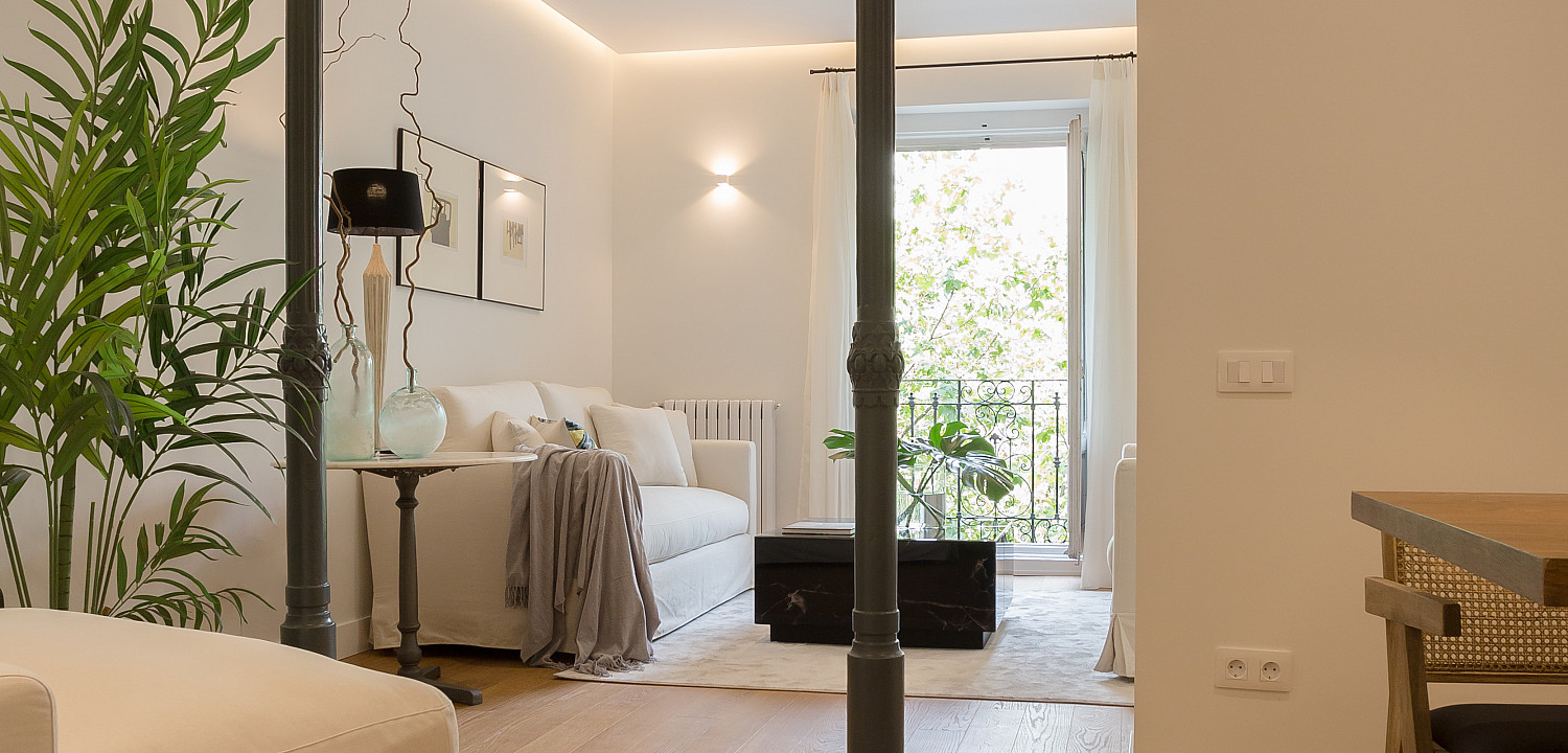 Продается квартира с ремонтом в красивом районе Реколетос, Мадрид.
