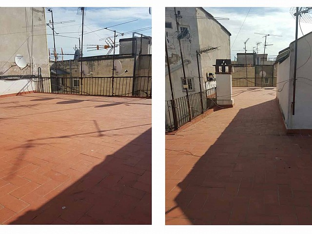 Gran terraza soleada