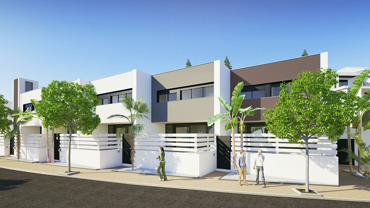 Смежный дом Новое строительство на продажу в Эстепона, Малага