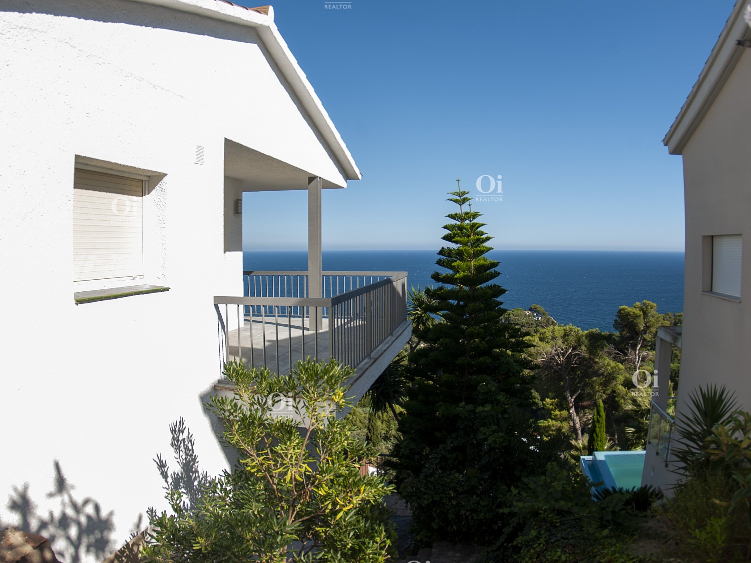 Красивый дом с видом на море в Санта Кристина, Бланес