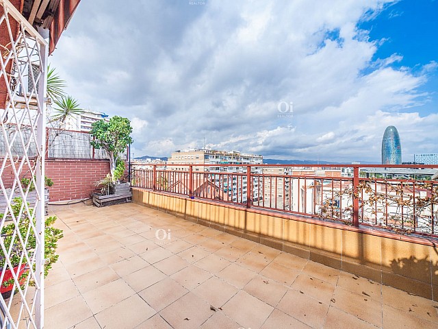 Penthouse avec de belles vues dans l'Eixample, Barcelone