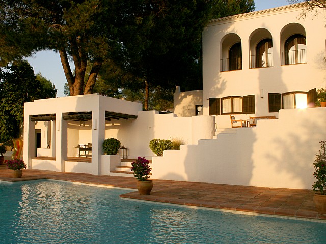 Magnifique villa rustique à louer près de San Rafael, Ibiza.