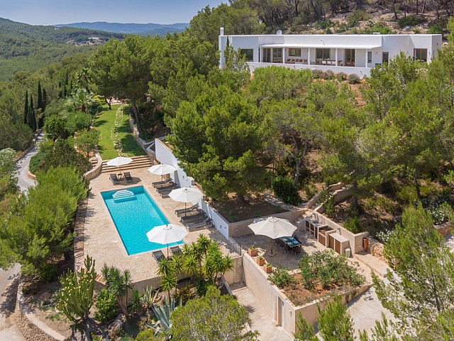 Ensemble de 2 villas à louer à San Lorenzo, Ibiza.