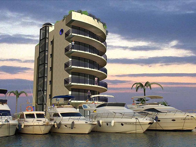 Проект здания в Розес, Ампурда