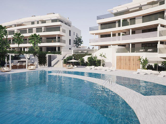 Apartamento de Lujo en Mijas en Málaga Main Pool 2