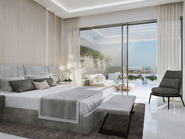 Magnifico apartamento dúplex con vistas al mar en venta en Manilva. Malaga