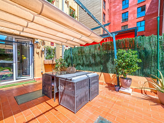 Appartement à vendre avec terrasse à eixample à gauche dans le domaine royal classique Terrasse