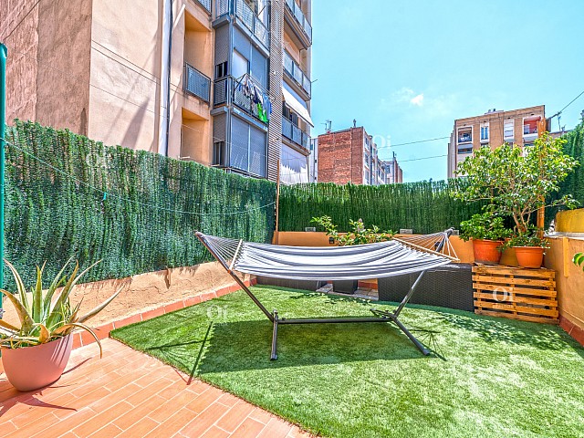 Wohnung zum Verkauf mit Terrasse in eixample links in klassischem königlichen Anwesen Terrasse