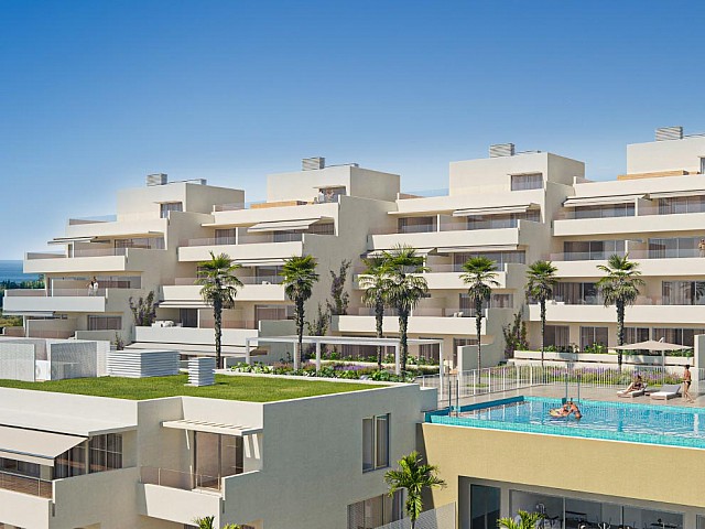 Apartamento con espectaculares vistas en venta en Estepona