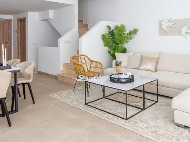 B2 Green Golf townhouses Estepona Salon Jul 2019