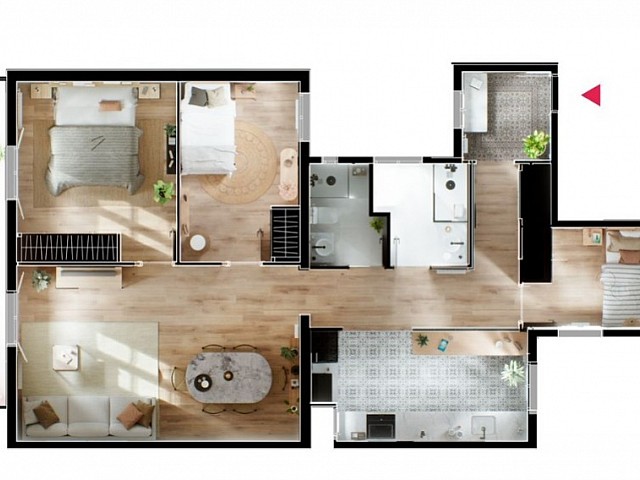 Ref. 74324 - Precioso piso reformado en venta en Calle Valencia - Eixampl..