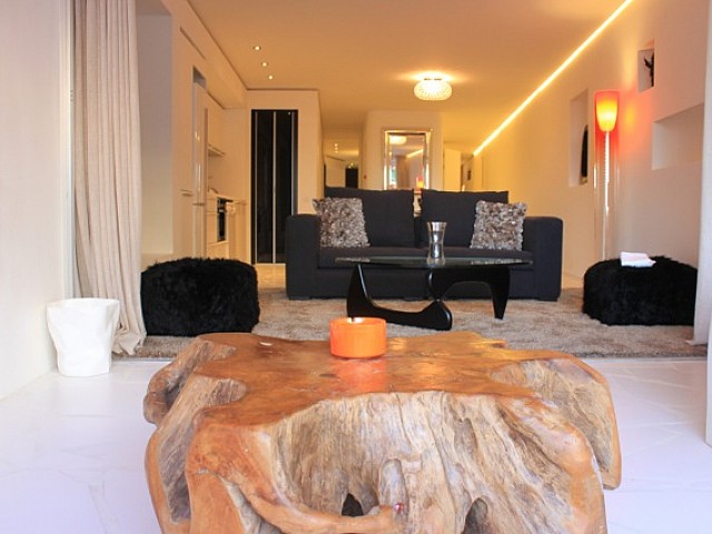 living room, exclusive, design, modern, sofa, bright, table, original
