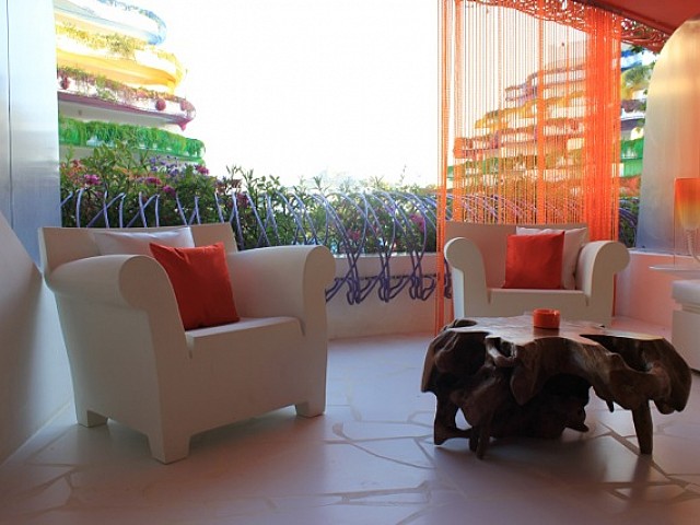 living room, exclusive, design, modern, sofa, bright, table, original