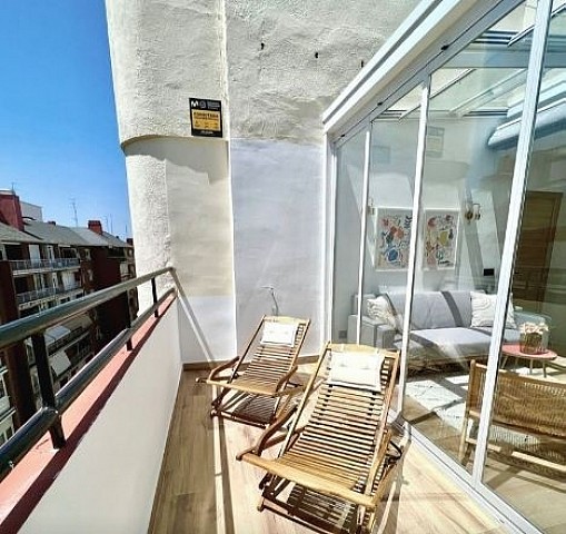 Penthouse for rent in Chamberí Madrid