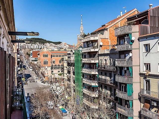 Spectaculaire vue depuis un appartement luxueux en vente à Sagrada familia à Barcelone