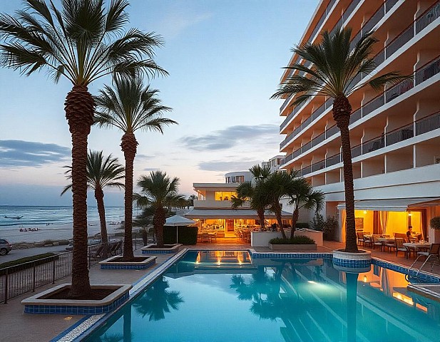 Hotel 5 estrellas en Venta en Málaga Piscina