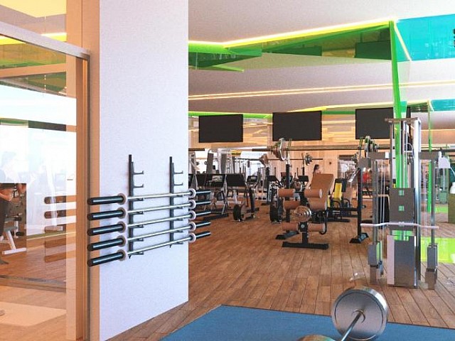 Hotel 5 estrellas en Venta en Málaga Gimnasio